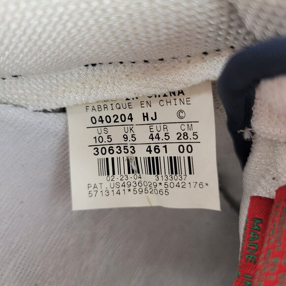 Nike Air Force 1 Puerto Rico 5 Low Basketball Shoe Navy/Red/White Size 10.5 - Picture 6 of 12